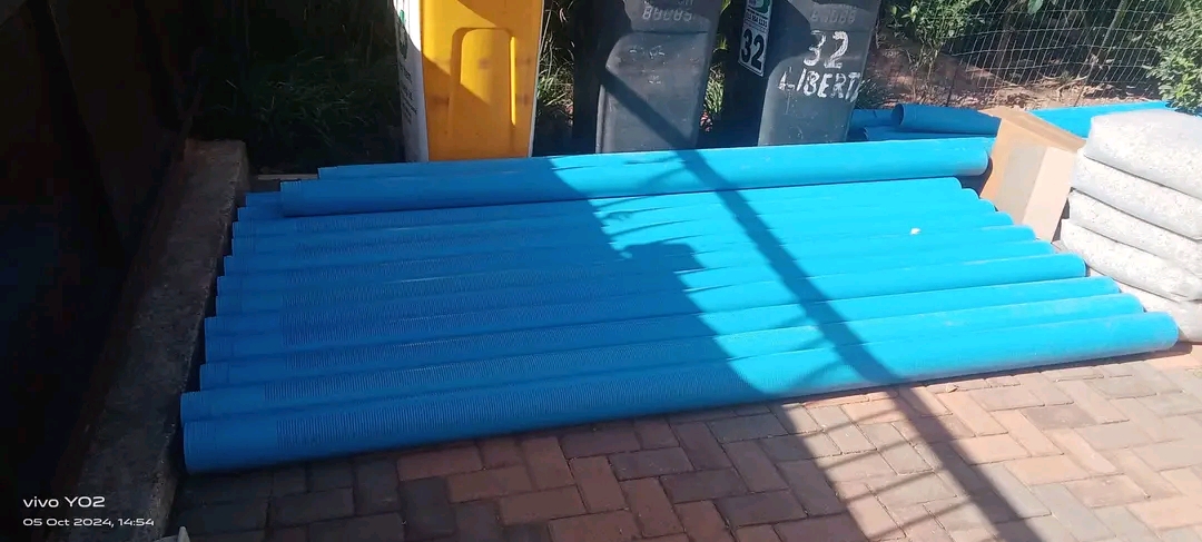 PVC casing sections used in borehole drilling projects across Gauteng