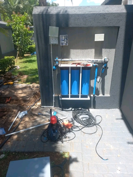 Water filtration and quality testing equipment for borehole water in Gauteng